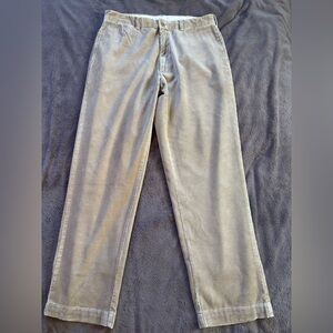 Vintage 90s Polo Sport Ralph Lauren Men's Tan Corduroy Pants.